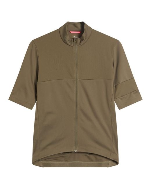Rapha Green Brevet Element Jersey for men