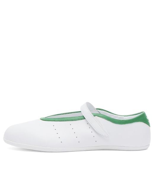 Adidas Green Stan Smith Lo Ballet Sneaker
