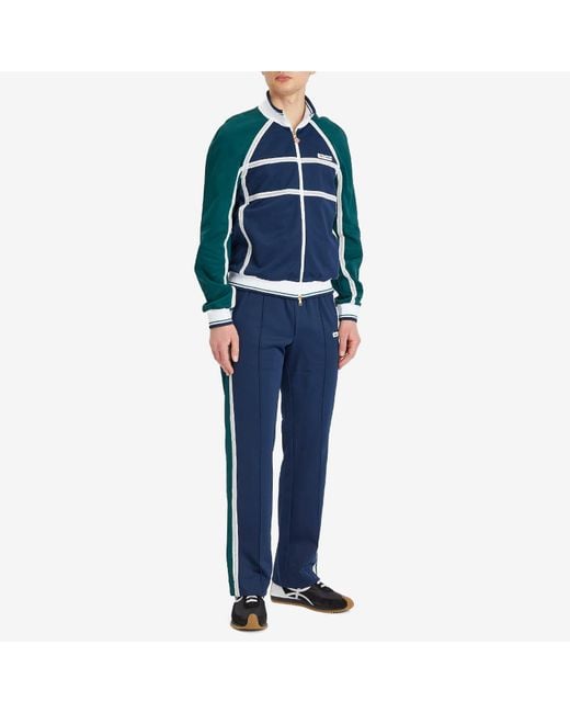 Casablanca Blue Taping Track Jacket for men