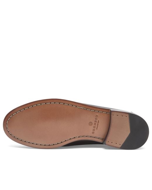 GRENSON Black Simeon Penny Loafer for men