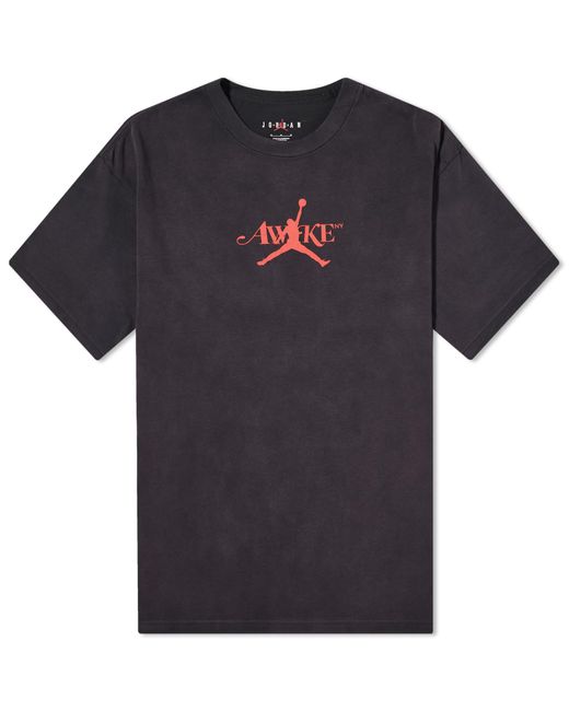 Nike Blue X Awake Ny Solid T-Shirt for men