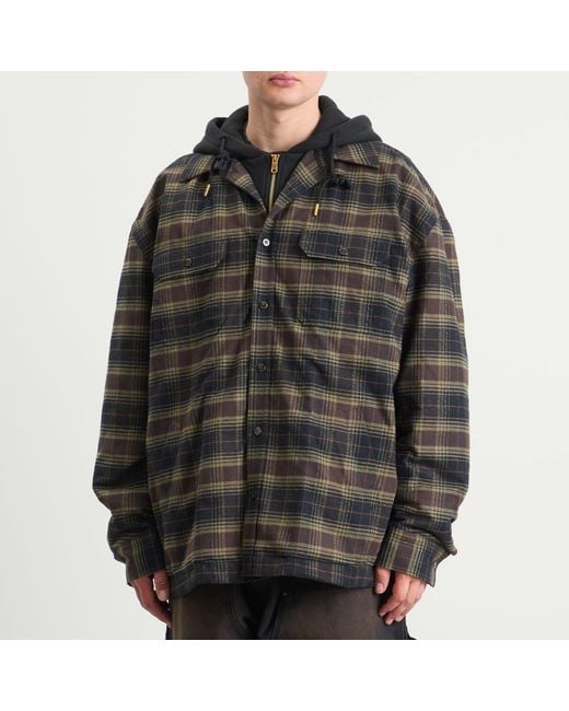 Willy Chavarria Black Ganadero Overshirt for men