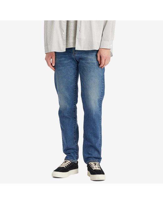 Edwin Blue Regular Tapered Jeans for men