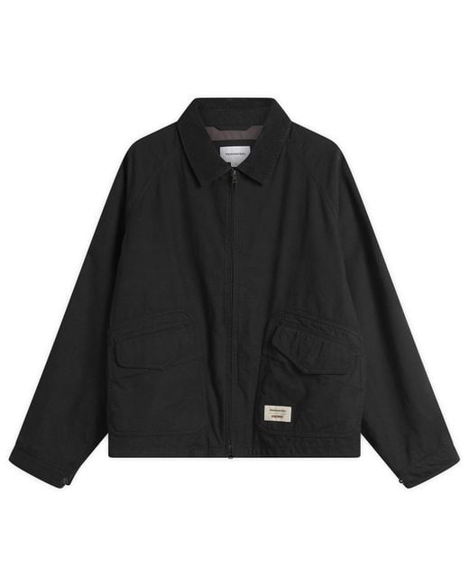 Thisisneverthat Black X Gore-Tex Windstopper Gear Jacket for men