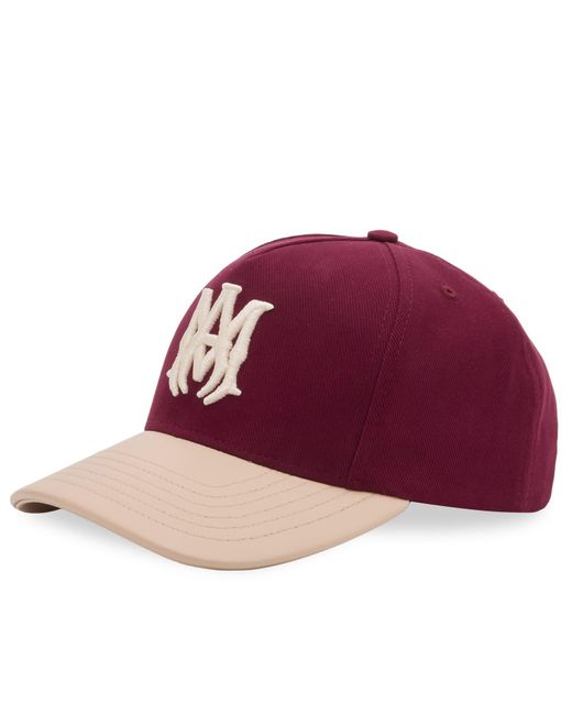 Amiri Red Two Tone Canvas Hat for men