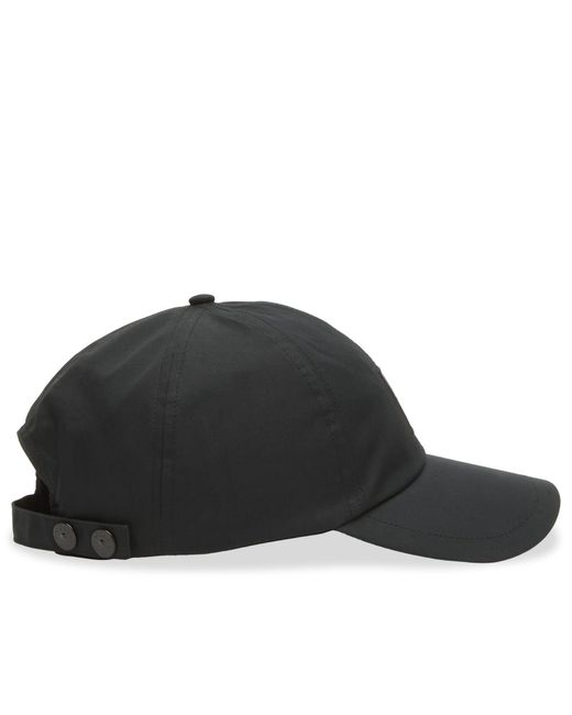 Stone Island Black Ghost Cotton Canvas Cap for men