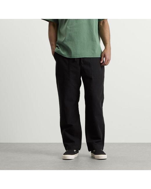 Service Works Black Canvas Chef Pant for men