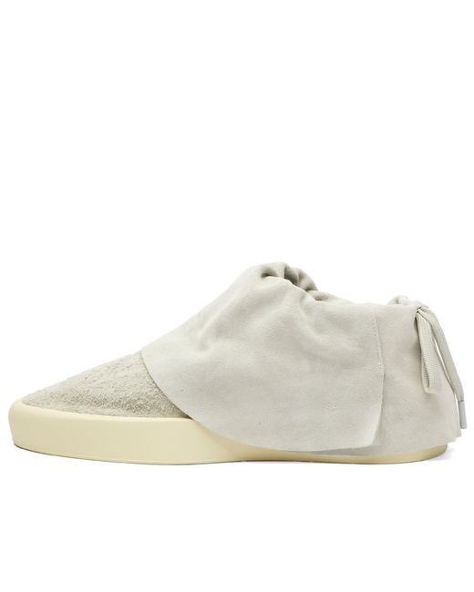 Fear Of God White 8Th Moc Low Suede Sneakers for men
