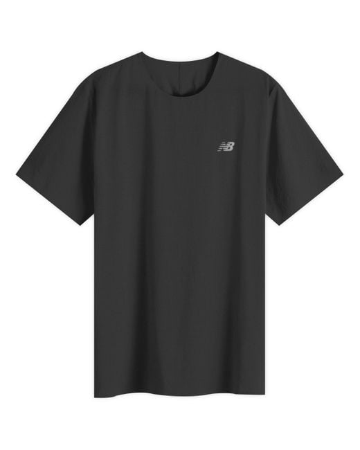 New Balance Black New Balance Race Day Ultra Light T-Shirt