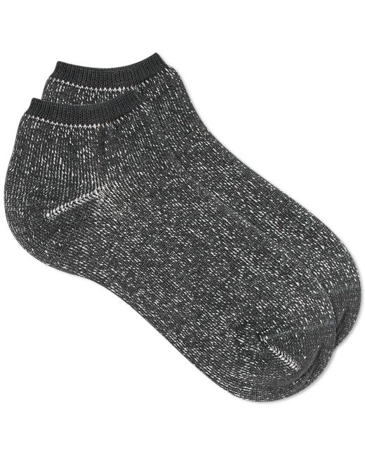 RoToTo Gray Washi Pile Short Sock