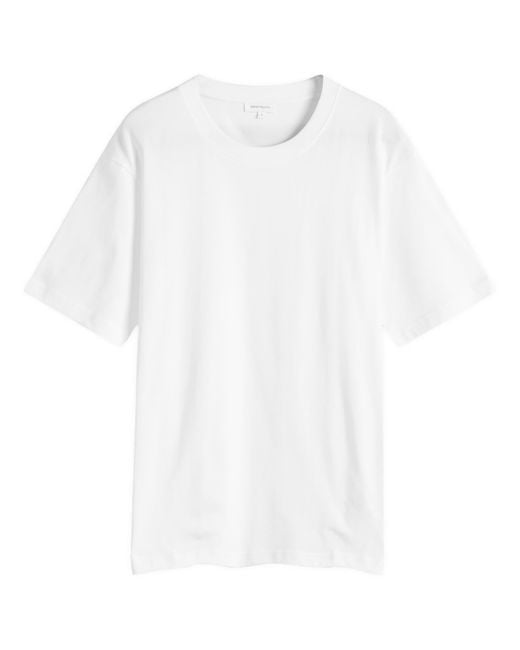 Norse Projects White Standard T-Shirt for men