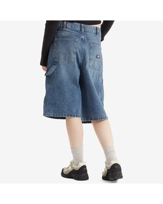Dickies Blue Carpenter Denim Jort