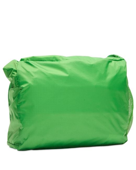 Montbell Green Pocketable Light Shoulder Bag M for men