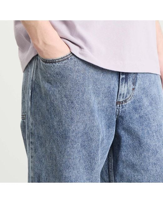POLAR SKATE Blue Big Boy Loose Tapered Jeans for men