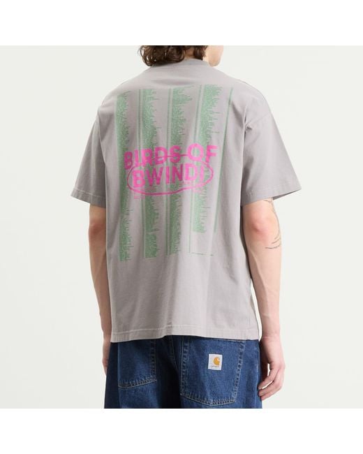 TGB Gray Birds Of Bwindi T-Shirt for men