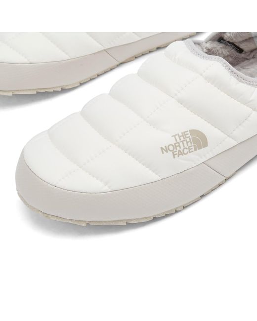 The North Face White Traction Mule Shoes