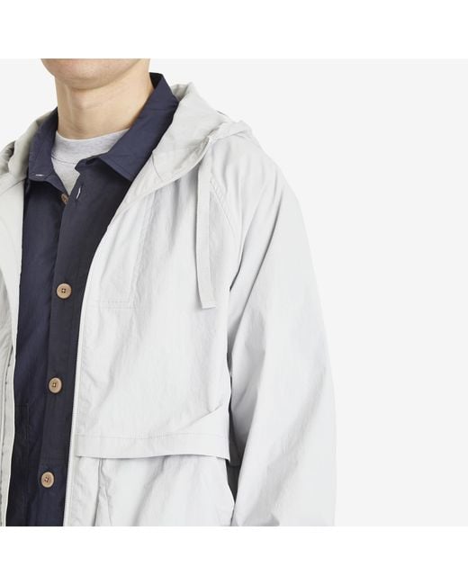 Folk White Prism Zip Thru Jacket for men