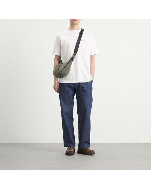 Gramicci Blue Straight Fit Denim G-Pant for men