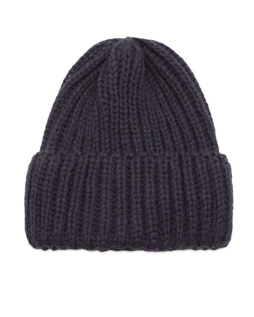 Cafe Mountain Blue Wool Toque Beanie for men