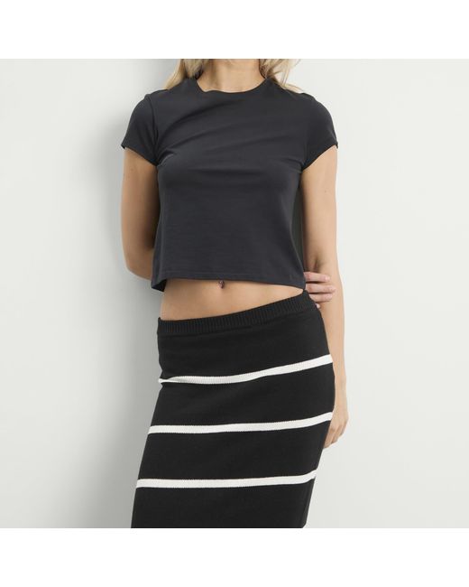 4th & Reckless Black Aisa Maxi Skirt