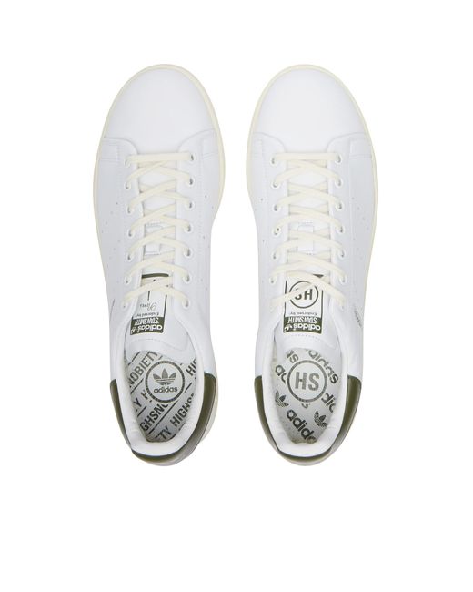 Adidas White X Highsnobiety Stan Smith Sneakers for men