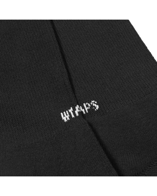 (w)taps Black Skivvies 05 3-Pack Sock for men