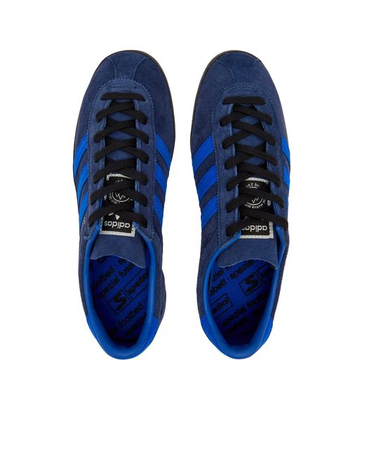 Adidas Originals Blue Spzl Gazelle Dark