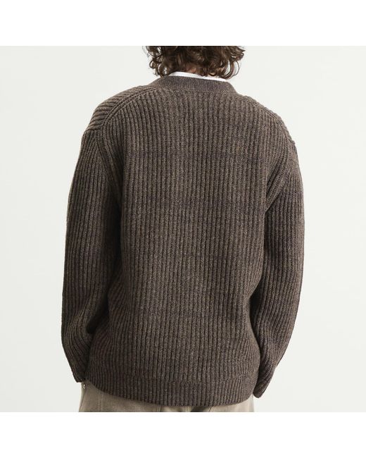 Maison Margiela Brown Cardigan for men