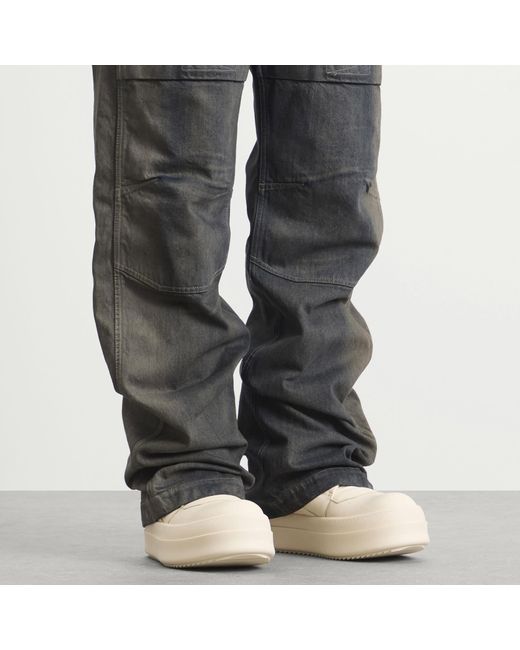 Rick Owens Natural Mega Geobasket Sneakers for men