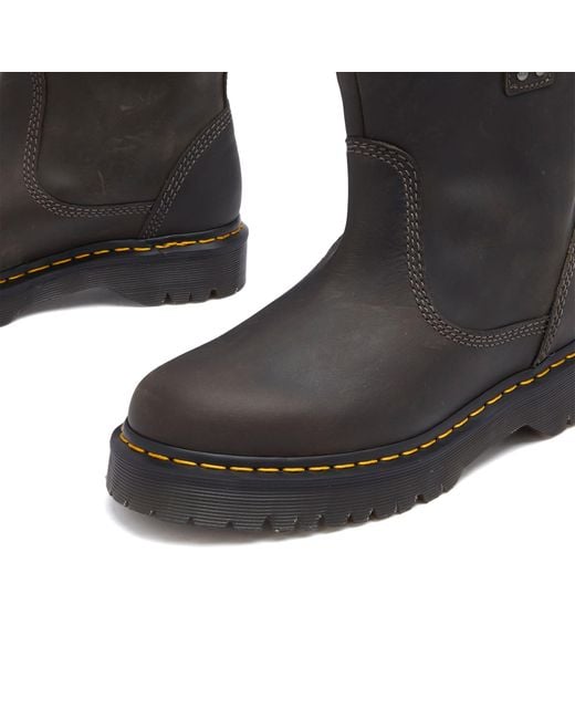 Dr. Martens Black Dr.Martens Anistone Lo Pull On Boot