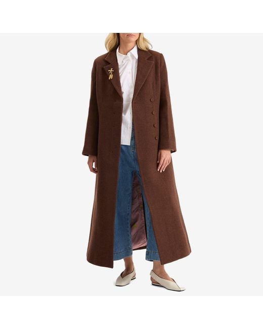 ALÉMAIS Brown Court Coat