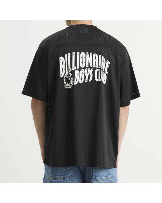 BBCICECREAM Black Small Arch Logo Sports Jersey for men