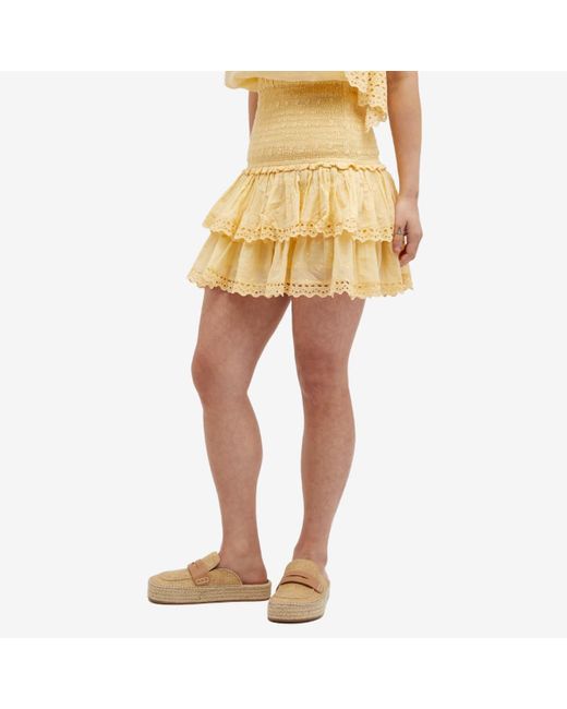 Isabel Marant Yellow Tinomi Skirt