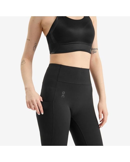On Shoes Black Studio Leggings