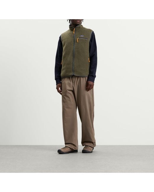 Patagonia Green Retro Pile Vest for men
