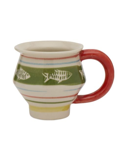 Damson Madder Multicolor Angular Mug