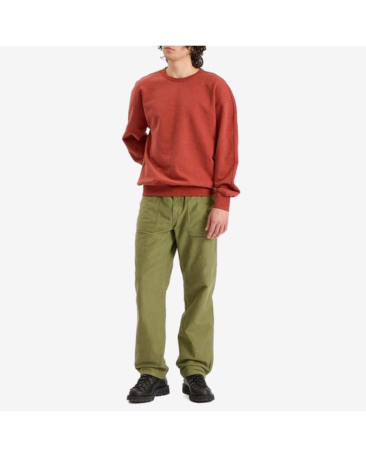 FRIZMWORKS Red Og Heavyweight Sweatshirt for men
