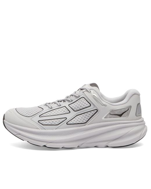Hoka One One White U Clifton One9 Sneaker