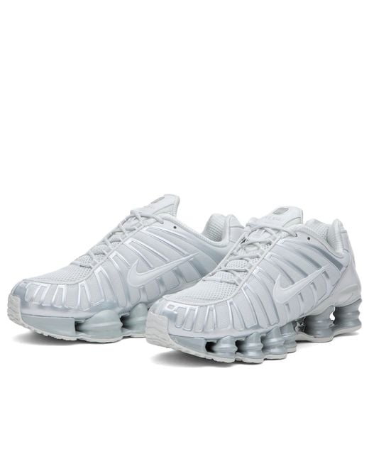 Nike White Shox Tl Se Sneaker
