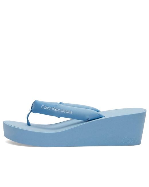 calvin klein flip flop