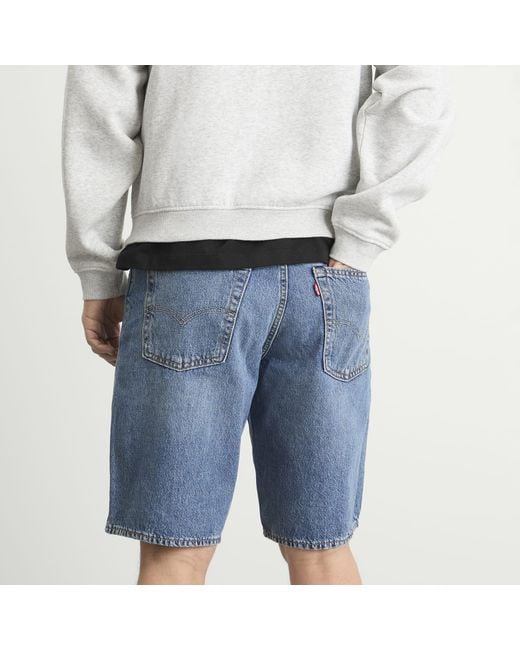 Levi's Blue 478 Baggy Shorts for men