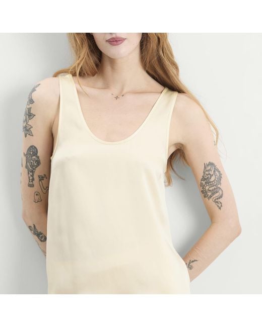 Anine Bing Natural Lea Top