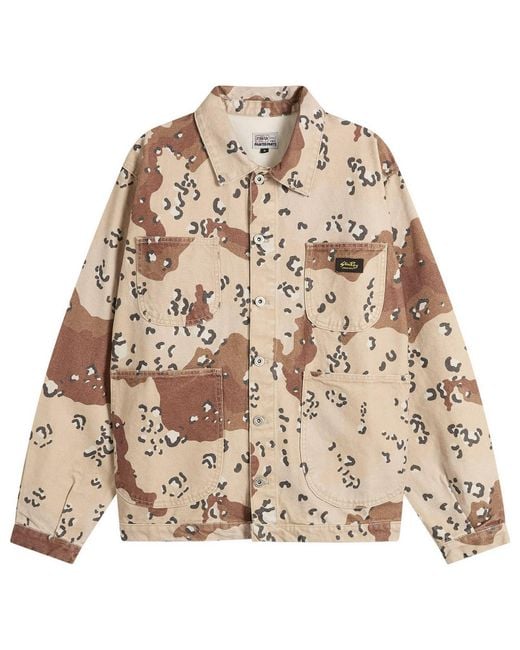 Stan Ray Brown Coverall Jacket for men