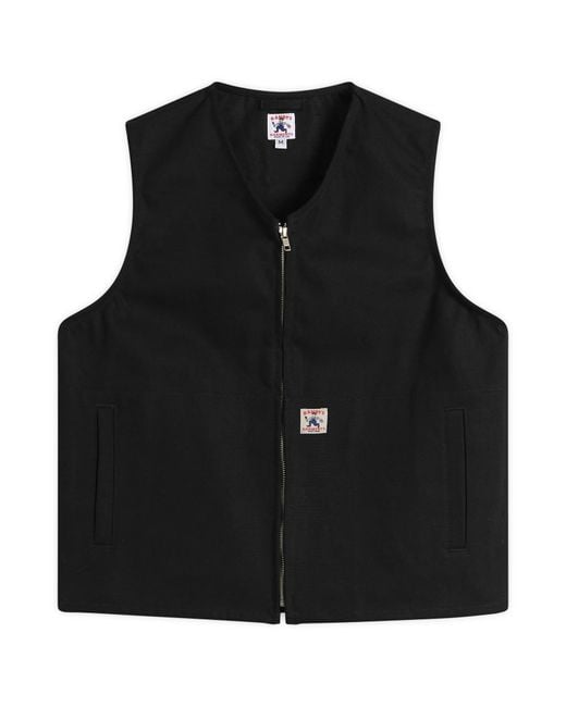 Randy's Garments Black Randy's Garments Inc. Over Vest for men