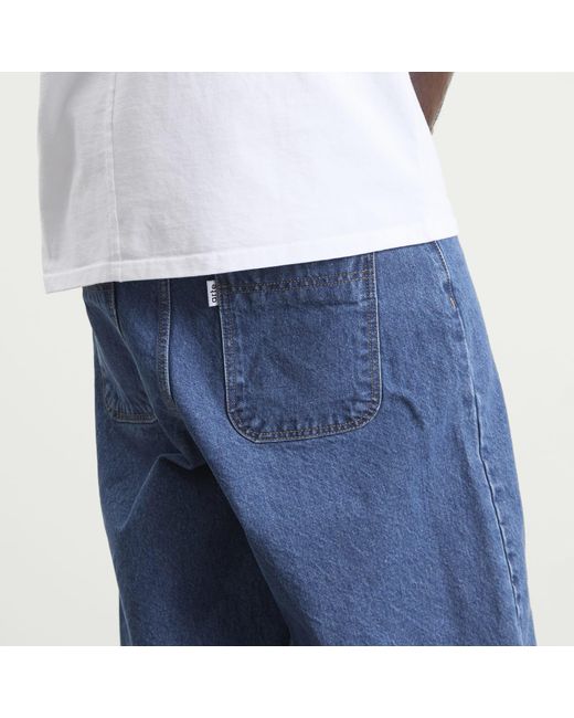 Arte' Blue Round Pocket Denim Shorts for men