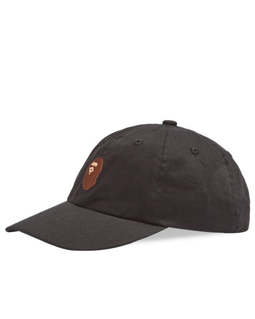 A Bathing Ape Black One Point Cap for men