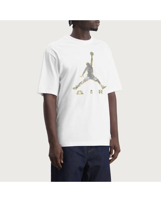 Nike White Brooklyn Camo T-Shirt for men