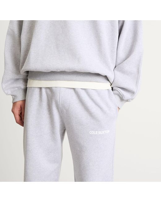 Cole Buxton Gray Sportswear Sweat Pants for men