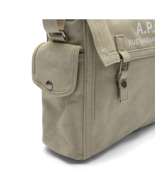 A.P.C. Natural Recuperation Messenger Bag for men