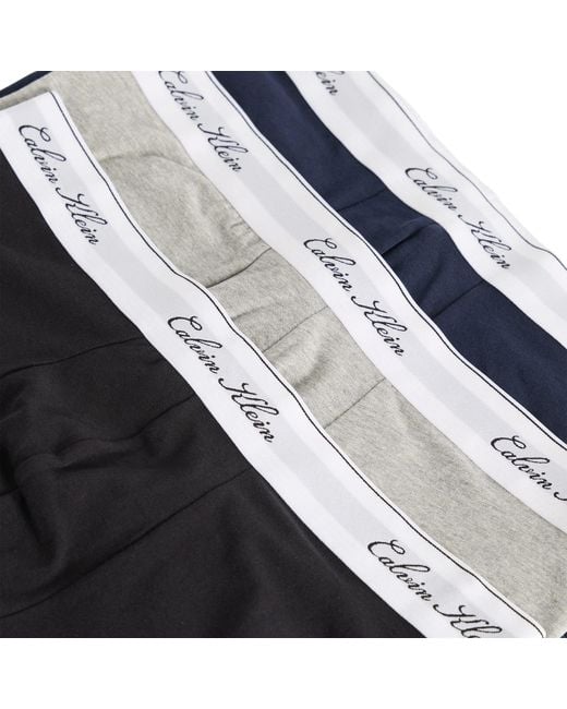 Calvin Klein Blue Icon Script Boxer Brief for men
